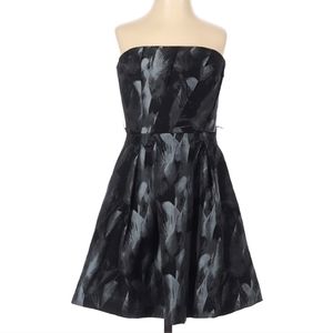 White house Black Market Cocktail Dress Strapless Size 0
